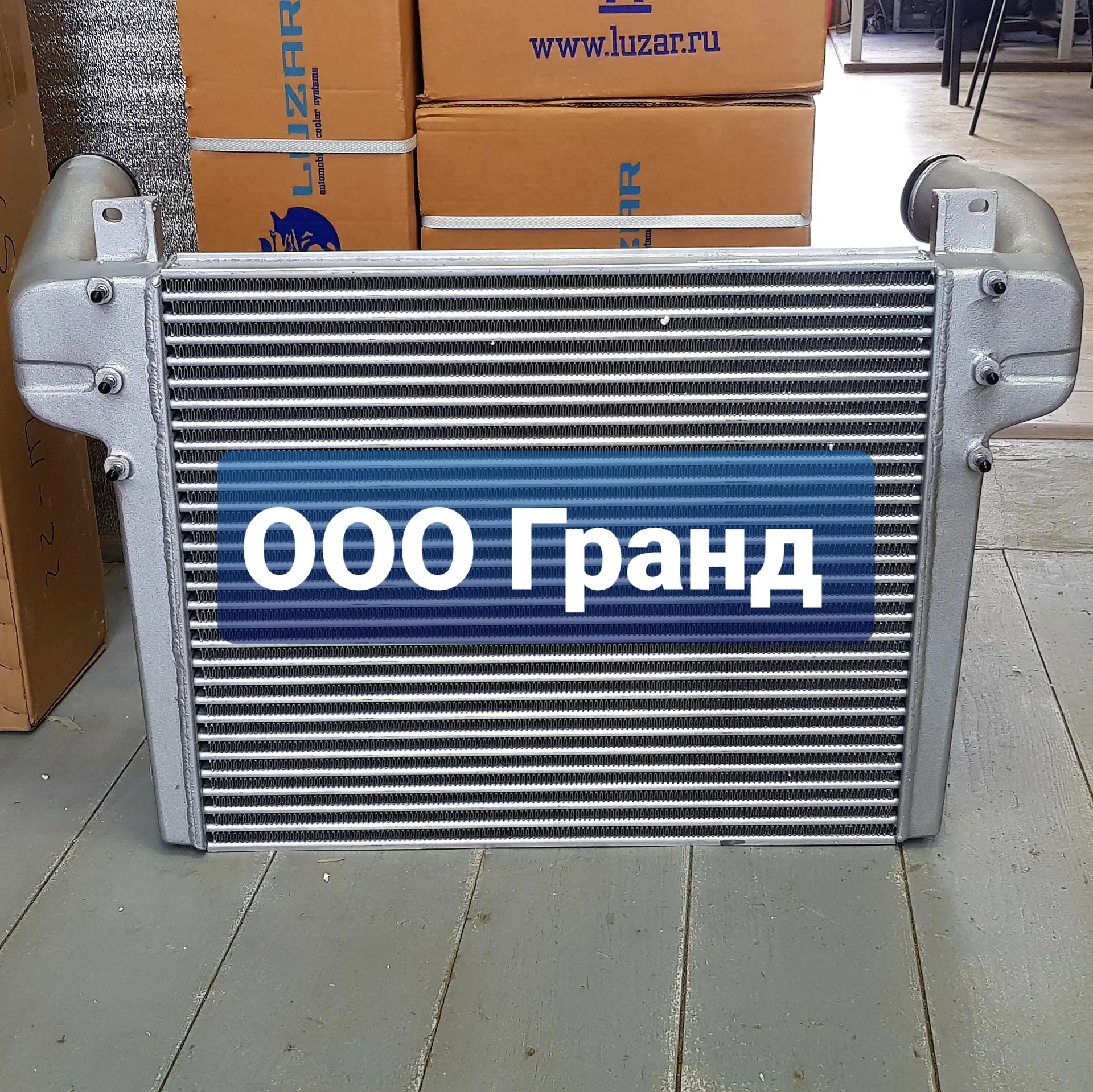Интеркулер Камаз двигатель Cummins - миниатюра 2