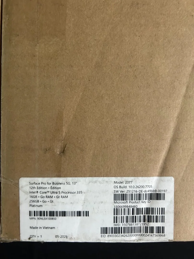 Surface Pro 12 (13") Ultra 5 335 16Gb 256Gb 2К +5G - миниатюра 2