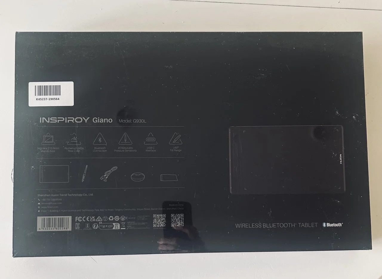 Графический планшет Huion Inspiroy Giano G930L - изображение 1