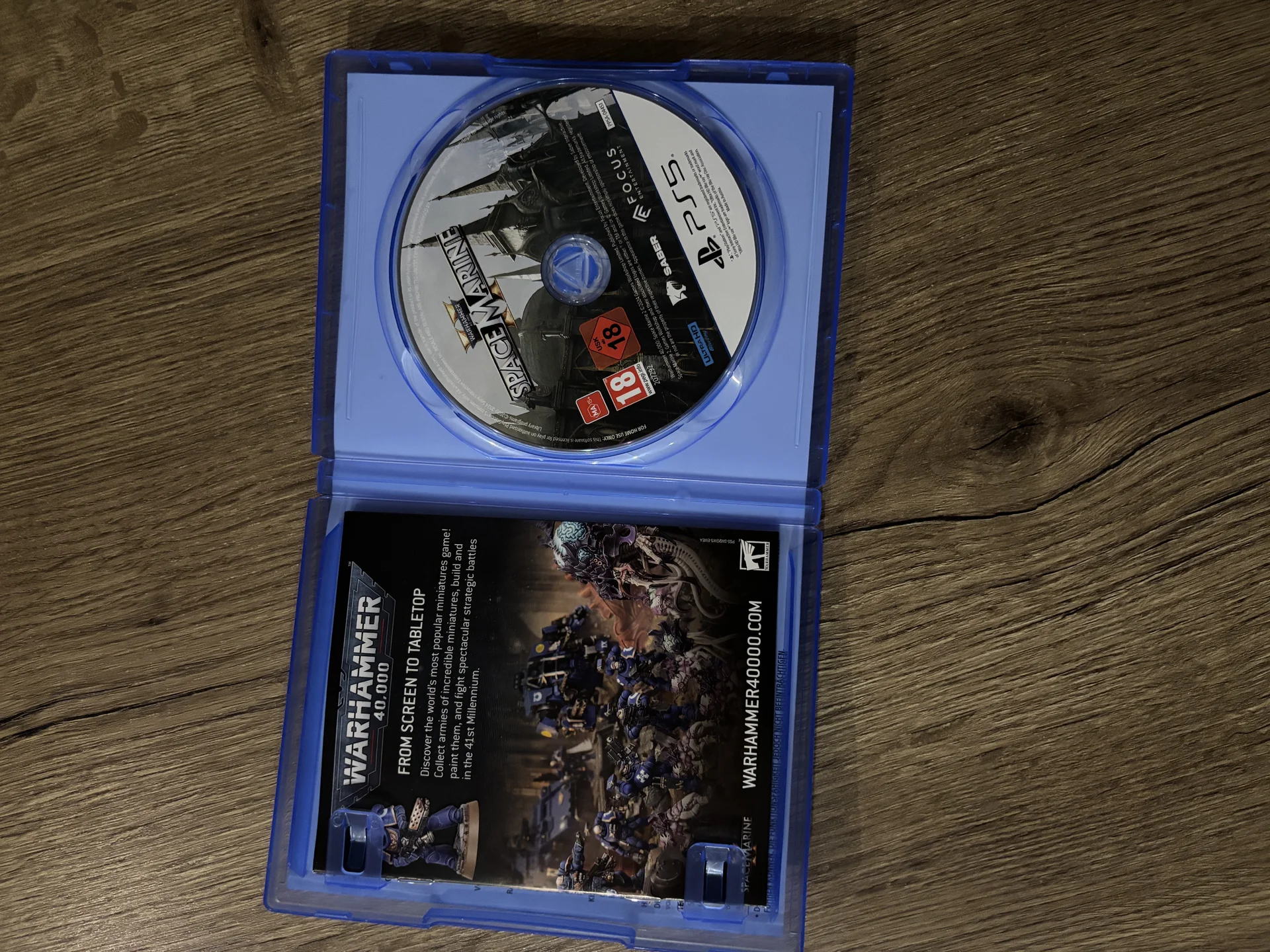 Space Marine 2 PS5 диск - миниатюра 2