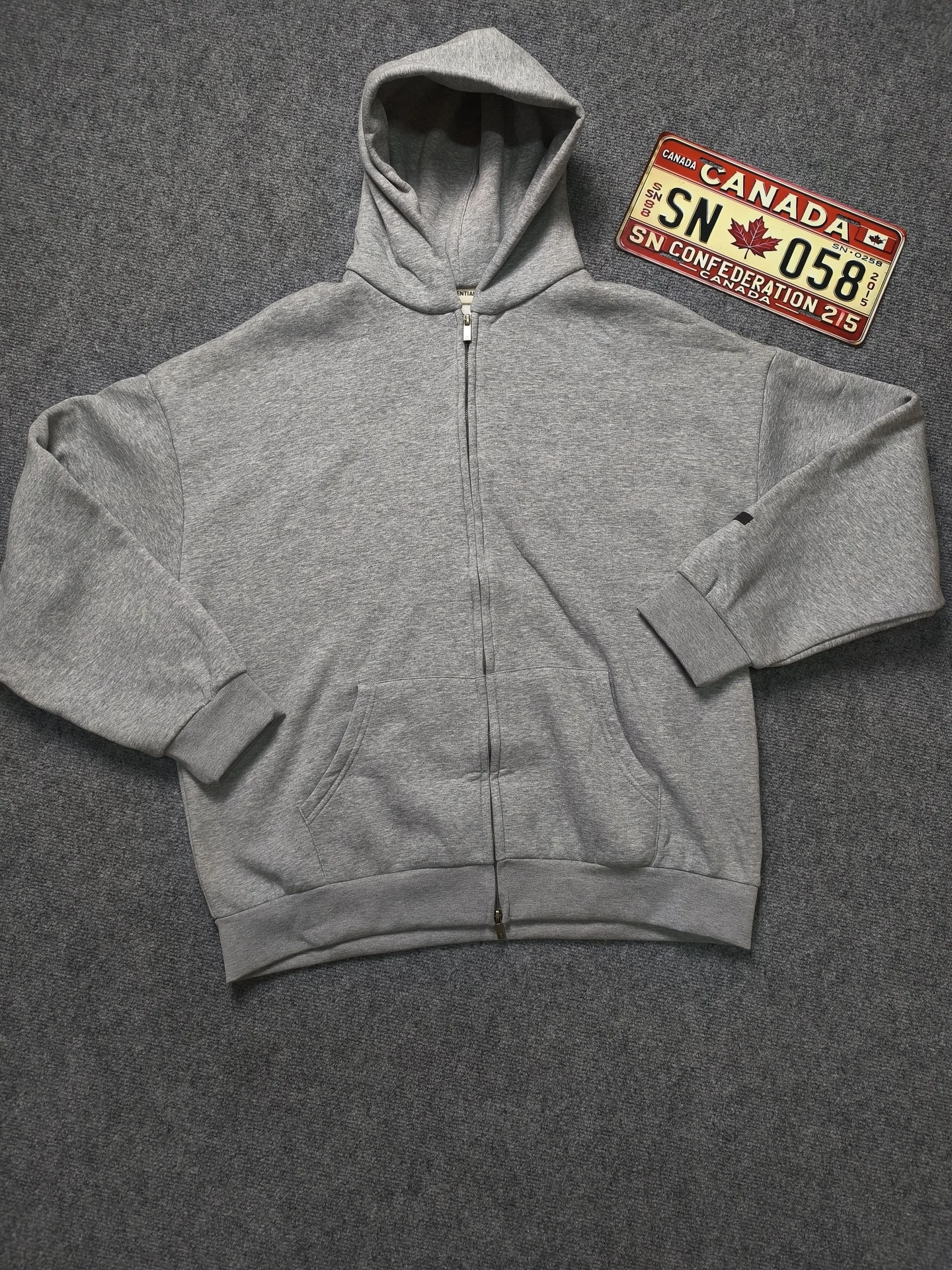 Зип худи Fear of god essentials - миниатюра 4