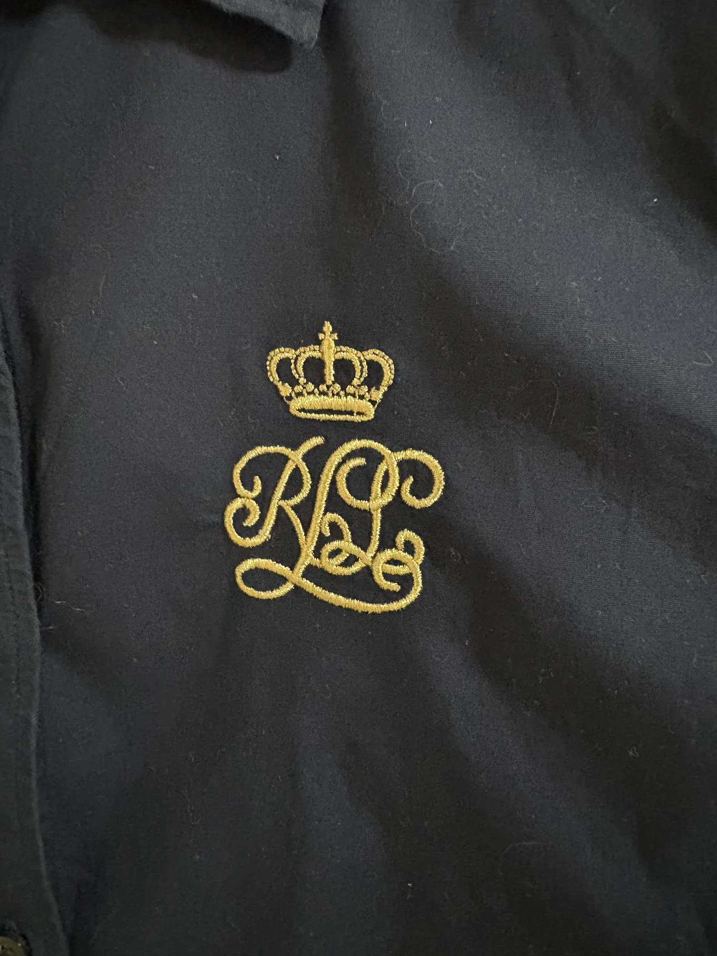 Ralph lauren рубашка 46 (m) синяя оригинал женская - миниатюра 2