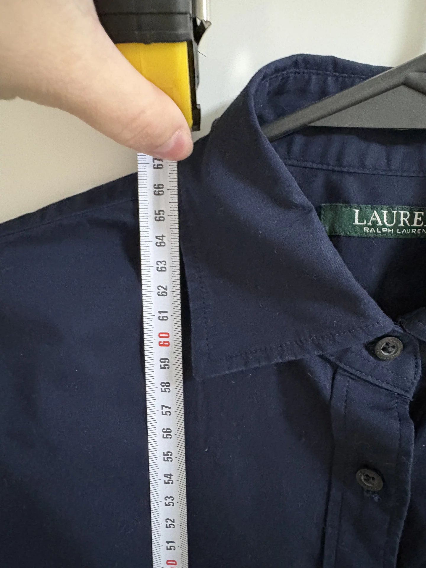 Ralph lauren рубашка 46 (m) синяя оригинал женская - миниатюра 6