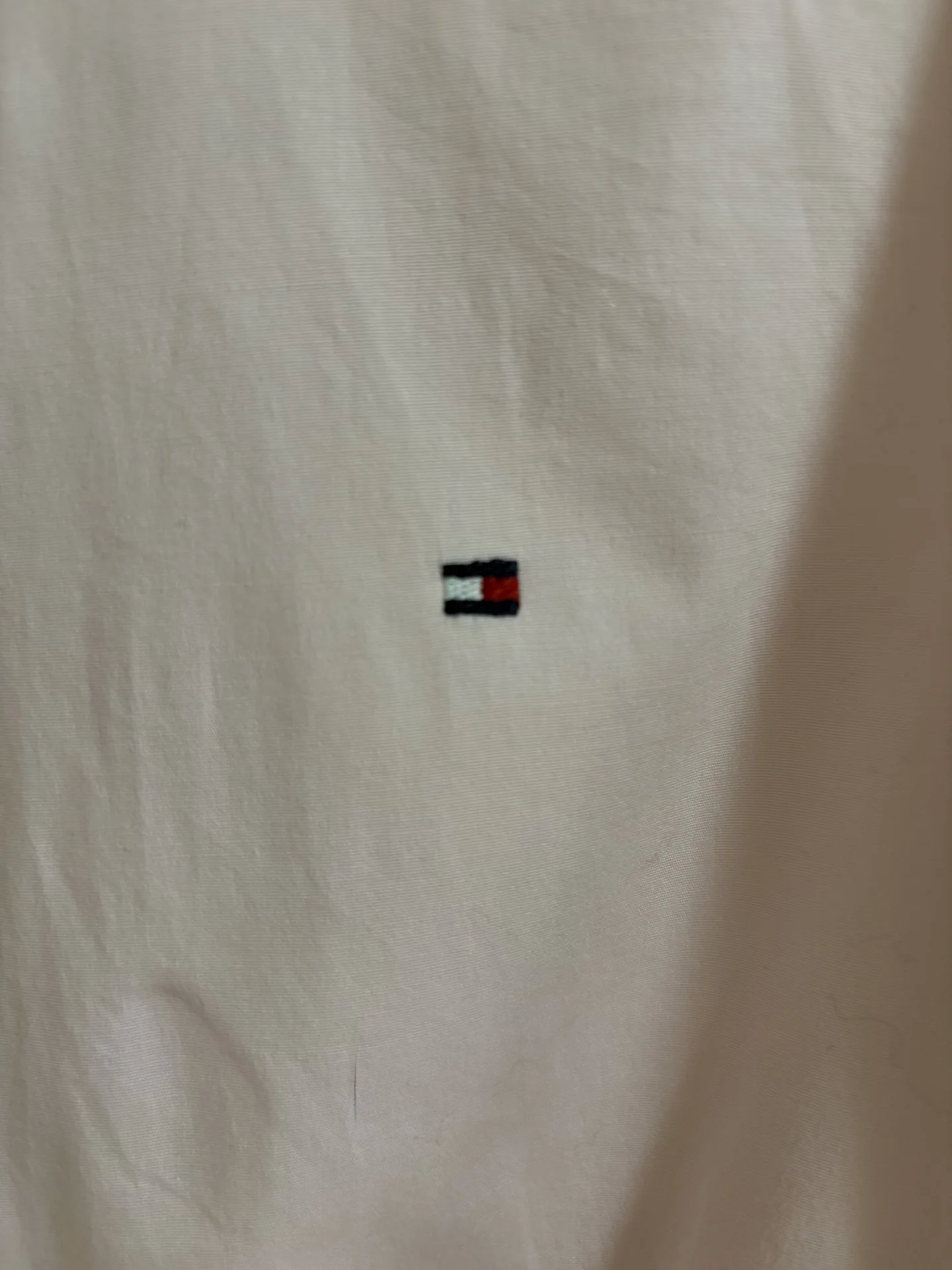Tommy hilfiger рубашка женская 46 (м) розовая - миниатюра 2