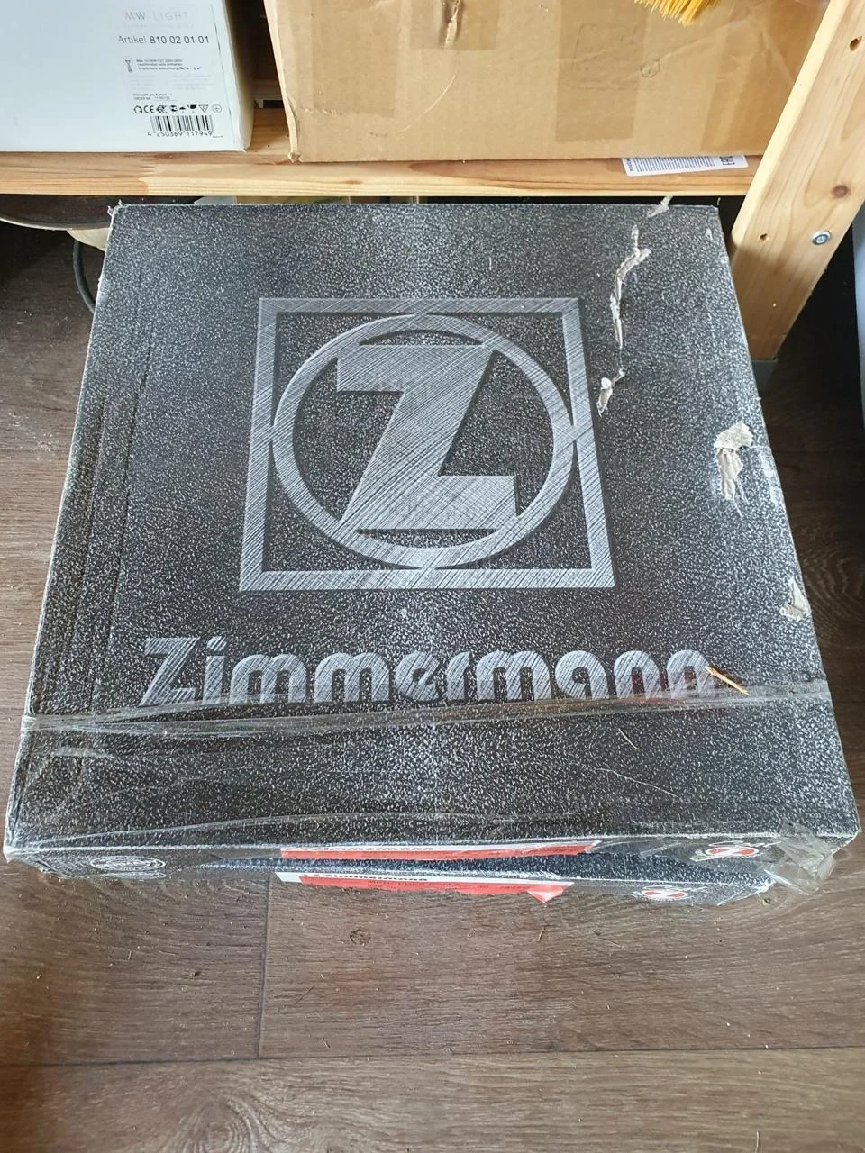 Диски тормозные передние перфорированные Zimmerman - миниатюра 3