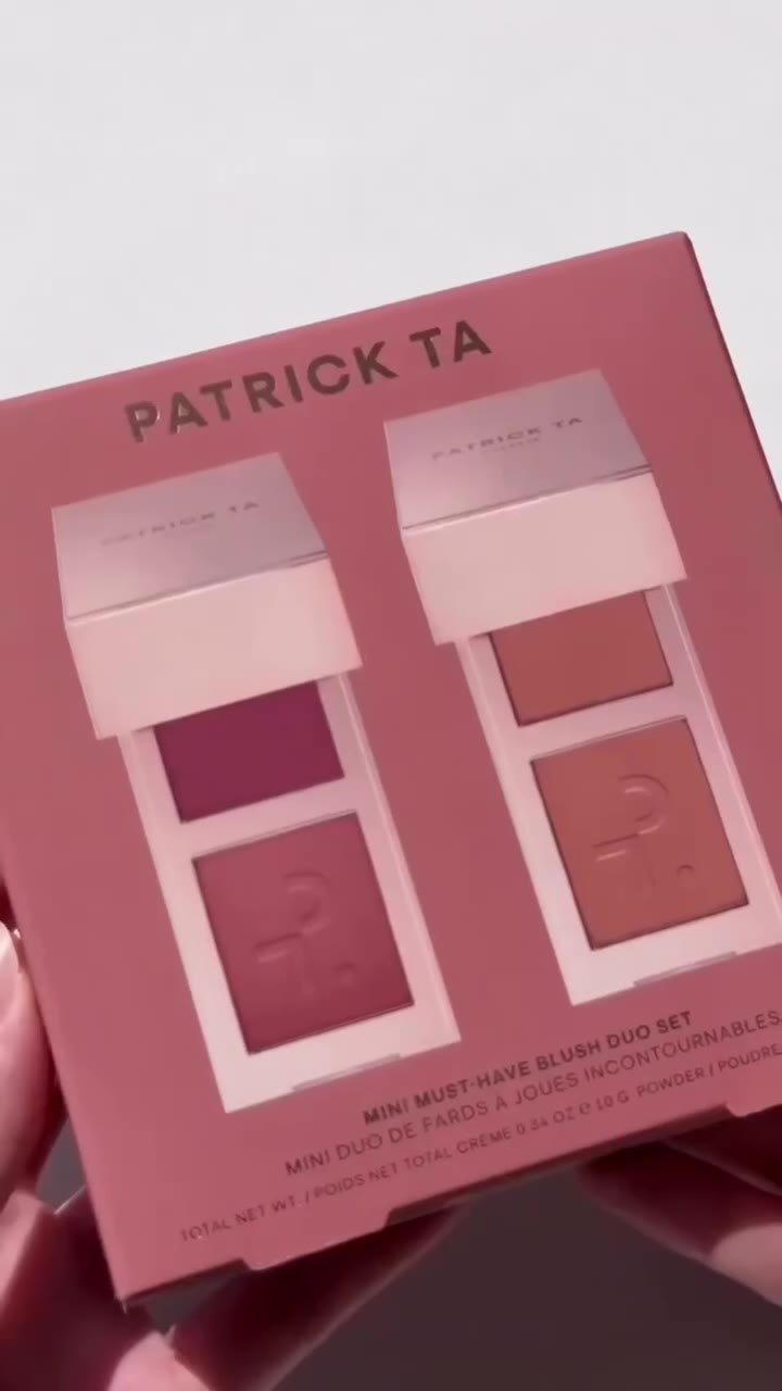 Румяна Patrick Ta набор - видео 5