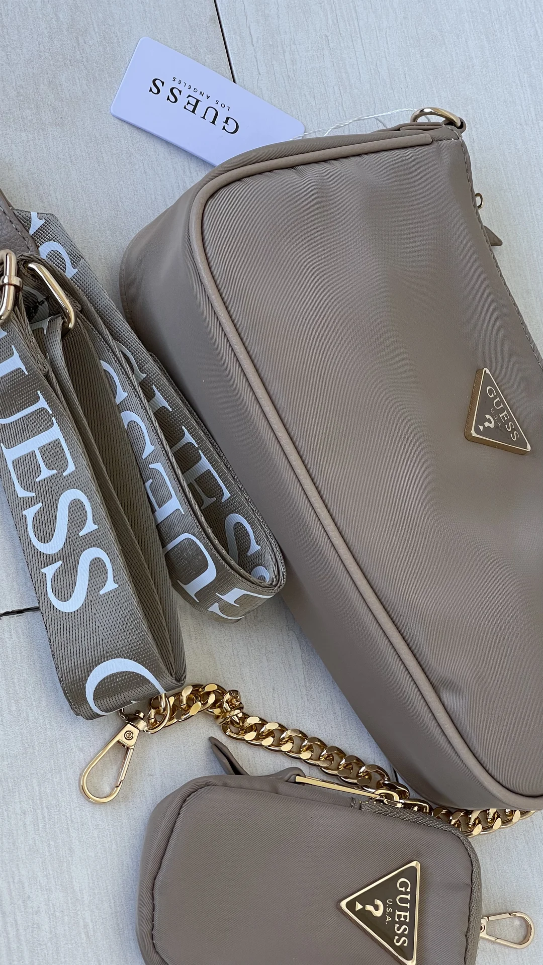 Сумка Guess женская кросс-боди - миниатюра 4