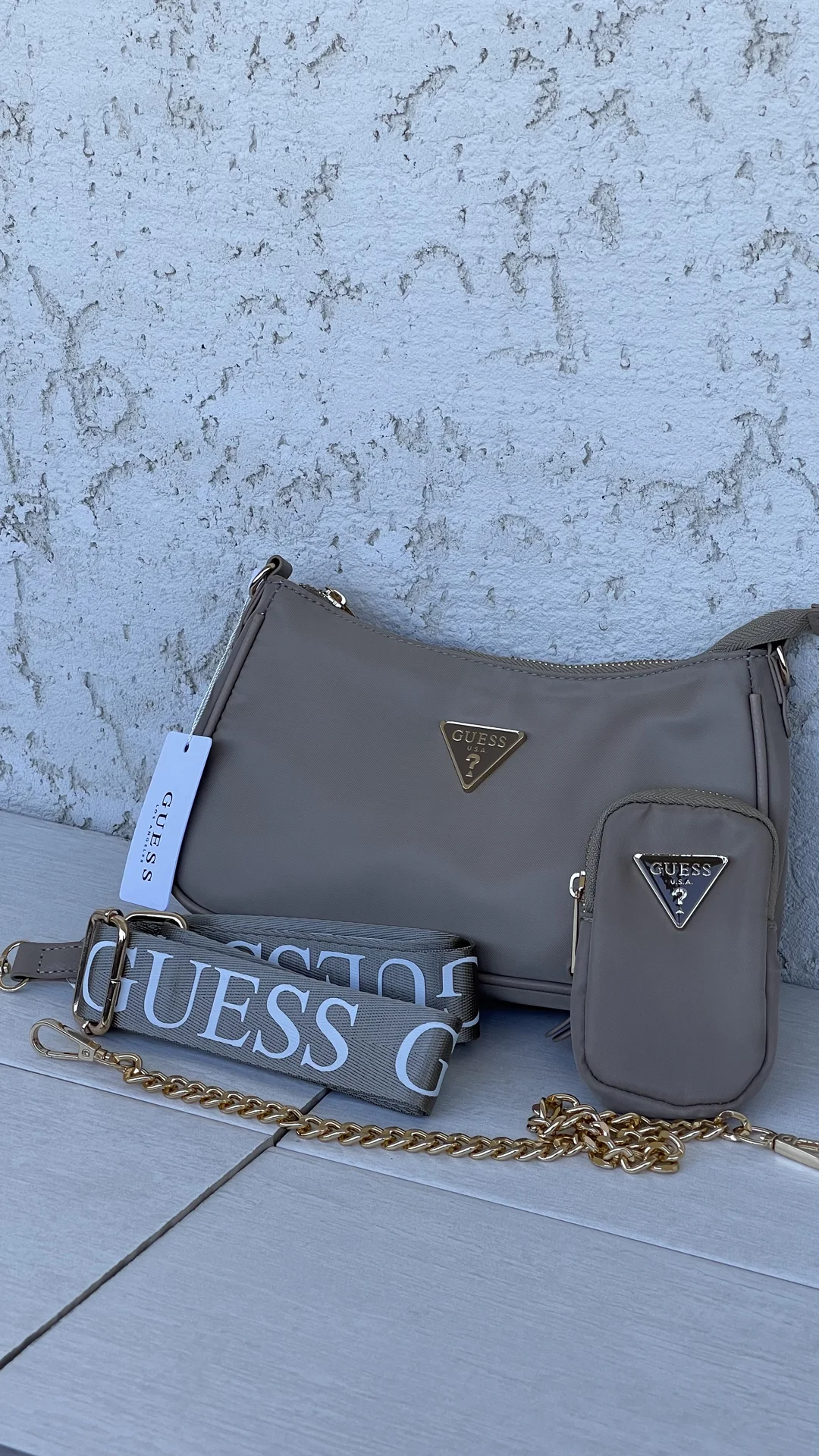 Сумка Guess женская кросс-боди - миниатюра 7
