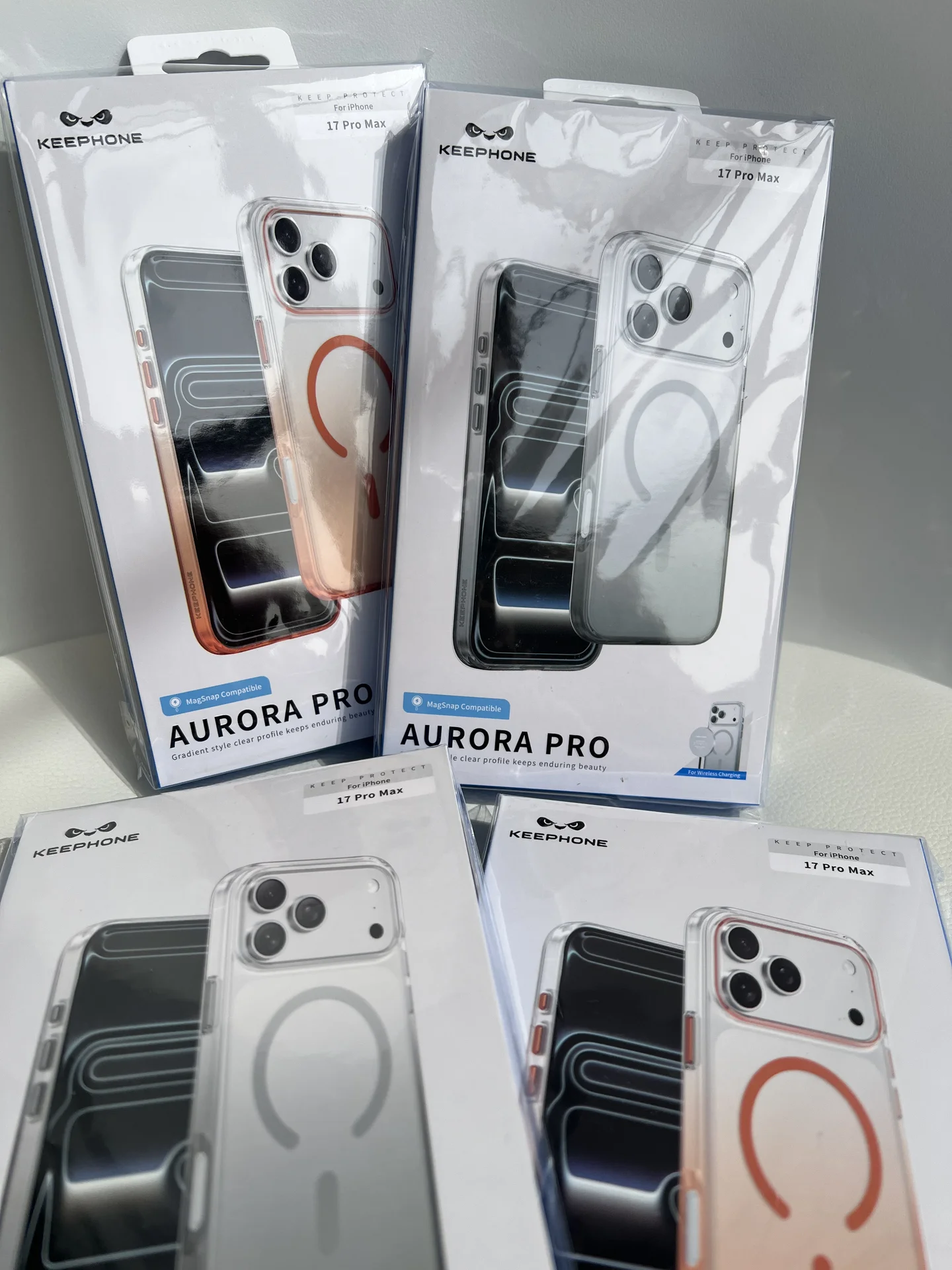 Чехол keephone AuroraPro MagSafe iPhone 17 Pro Max - миниатюра 4
