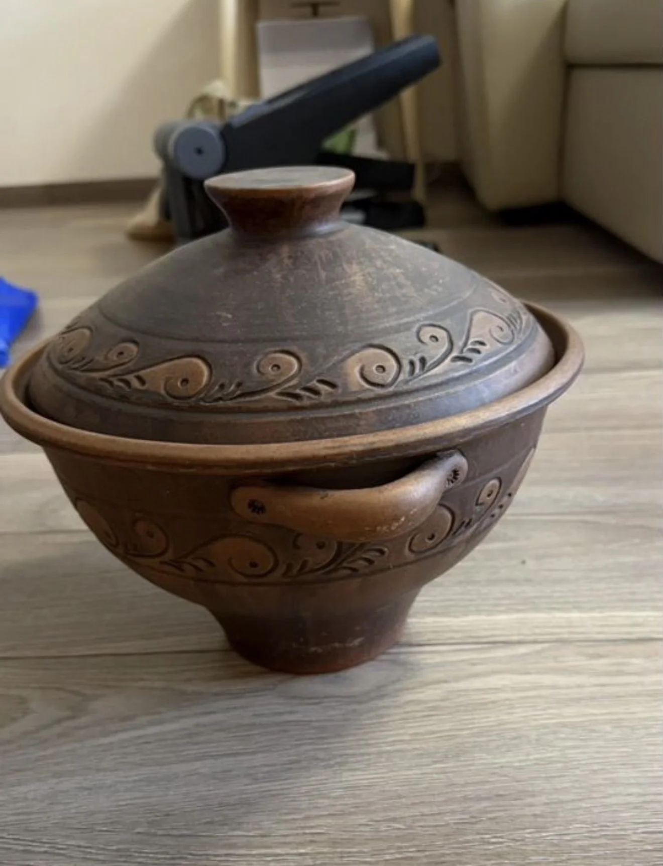 Шашлычница,керамика - миниатюра 9