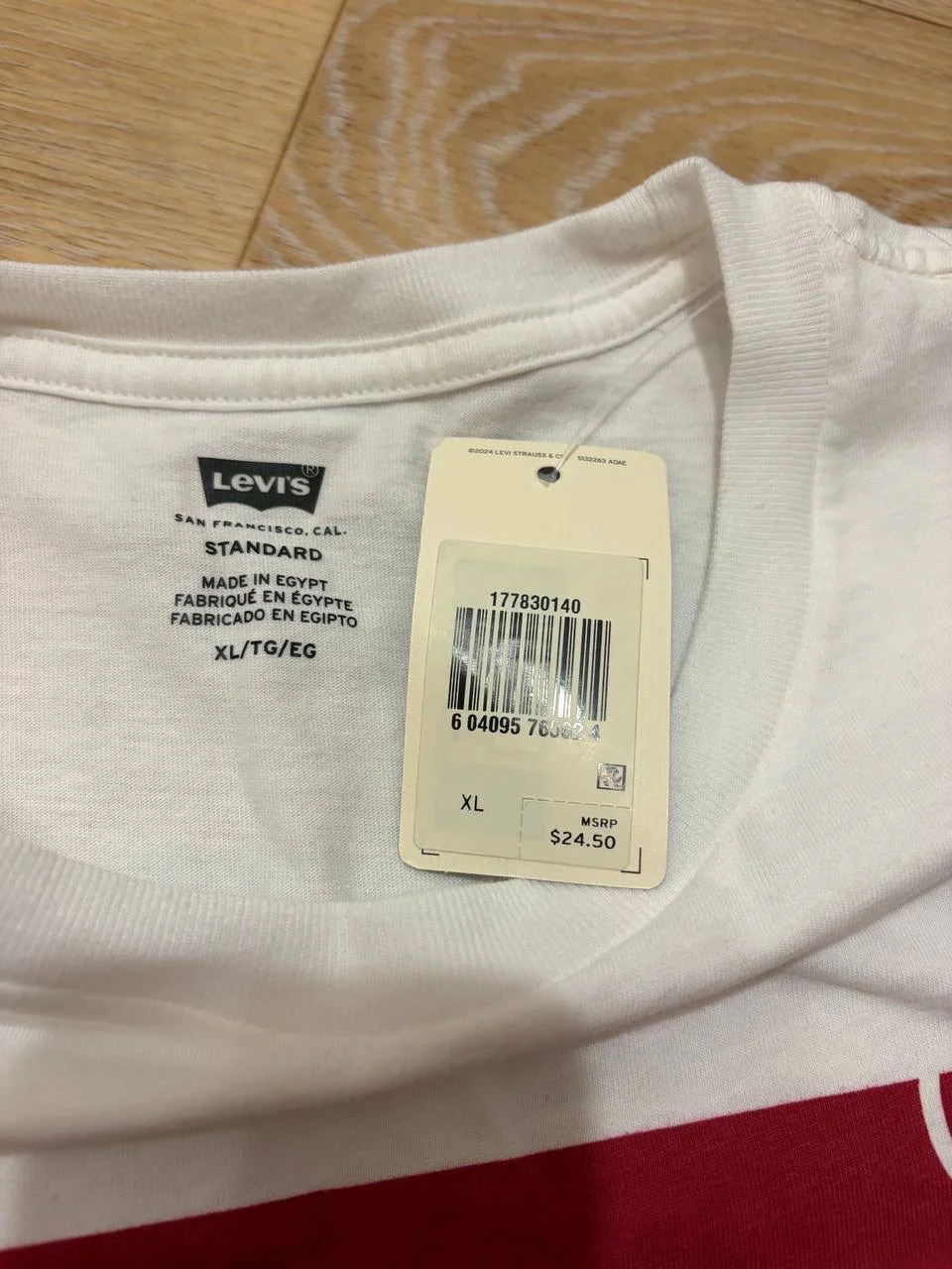 Футболка Levi’s XL - миниатюра 2
