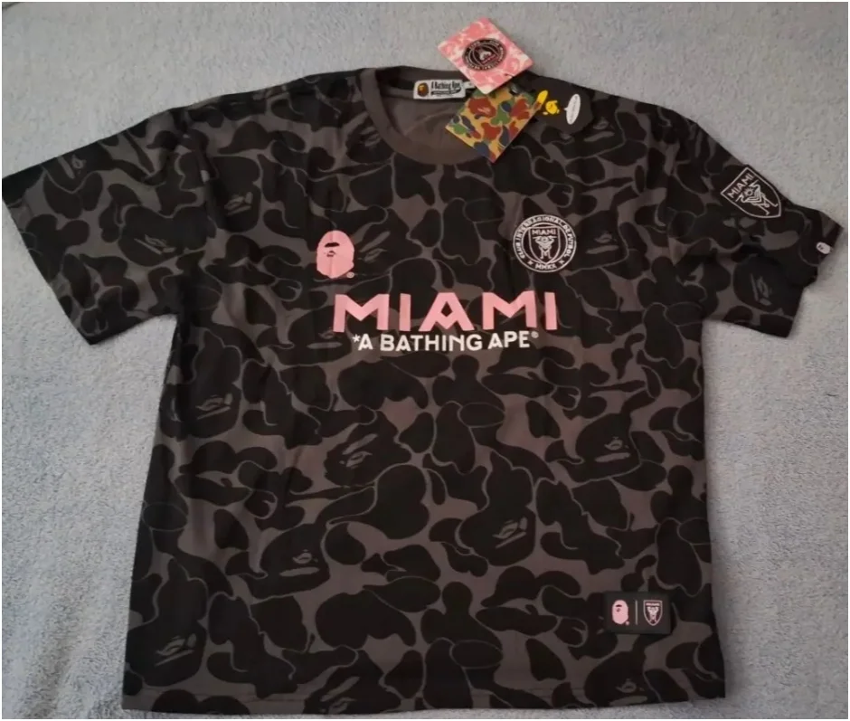 футболка Bape miami - миниатюра 6