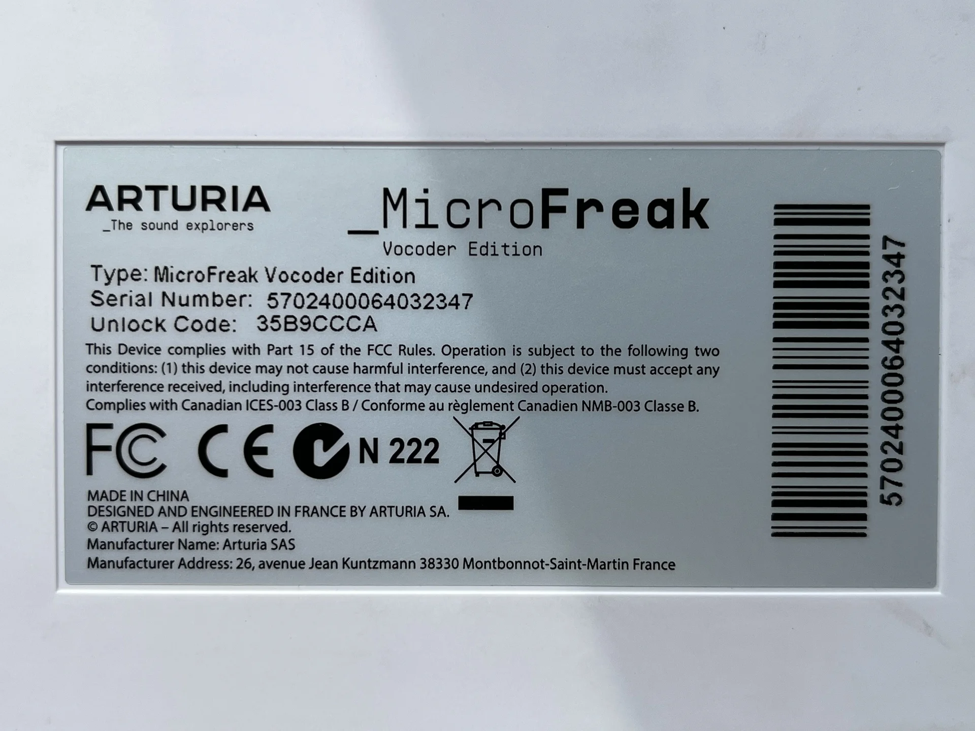 Arturia Microfreak Vocoder edition - миниатюра 6
