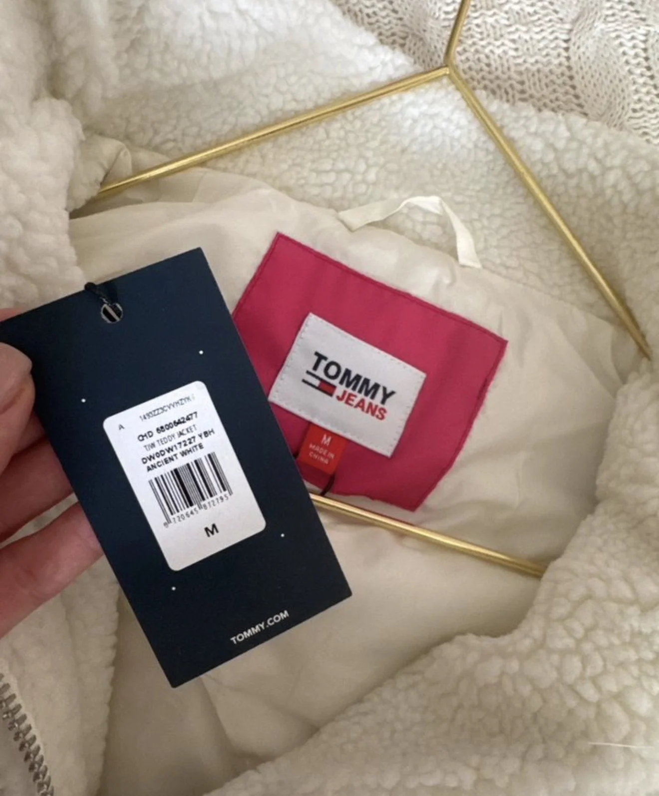 плюшевая куртка Tommy Jeans - миниатюра 8