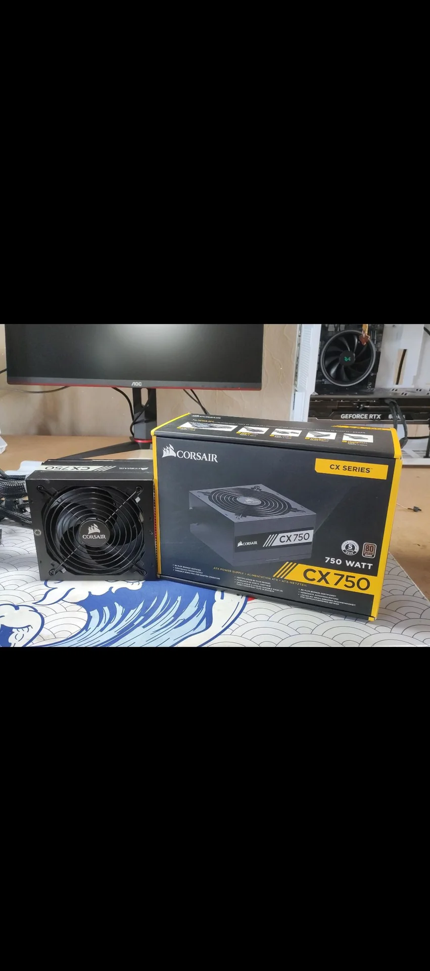 Блок питания Corsair CX750 80 plus bronze