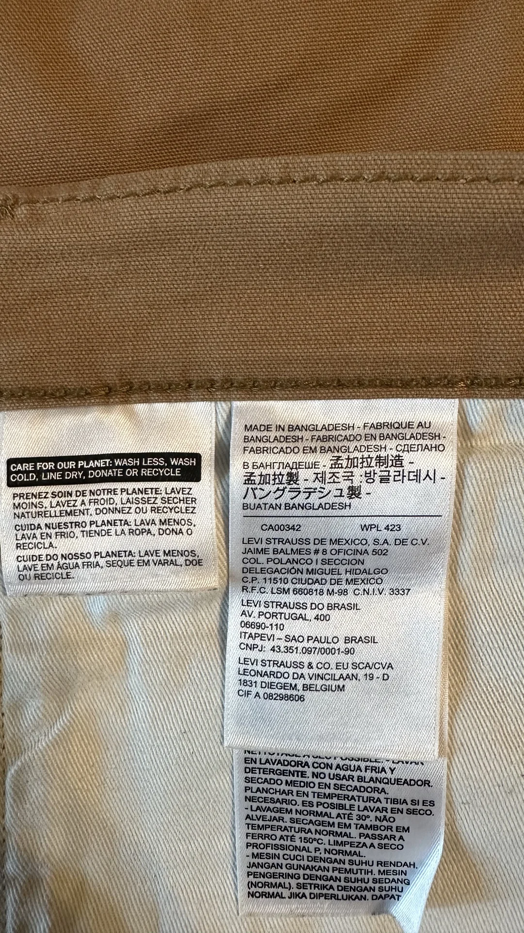 Брюки Levis - миниатюра 3