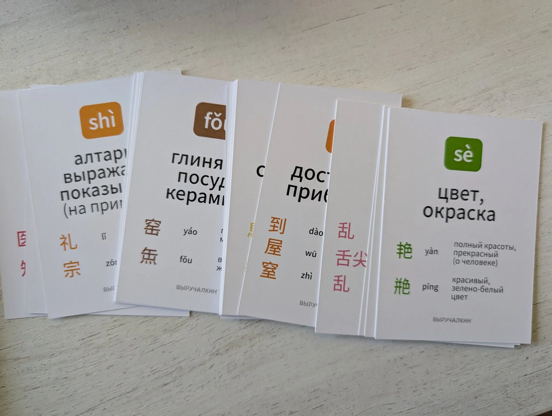 Ключи китайских иероглифов, 214 карточек - миниатюра 2