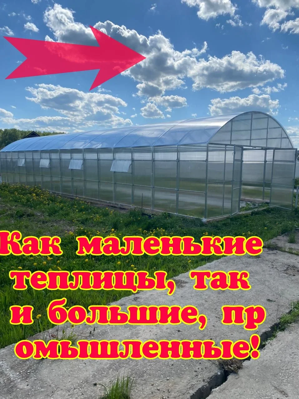 Теплицы с поликарбонатом - миниатюра 9