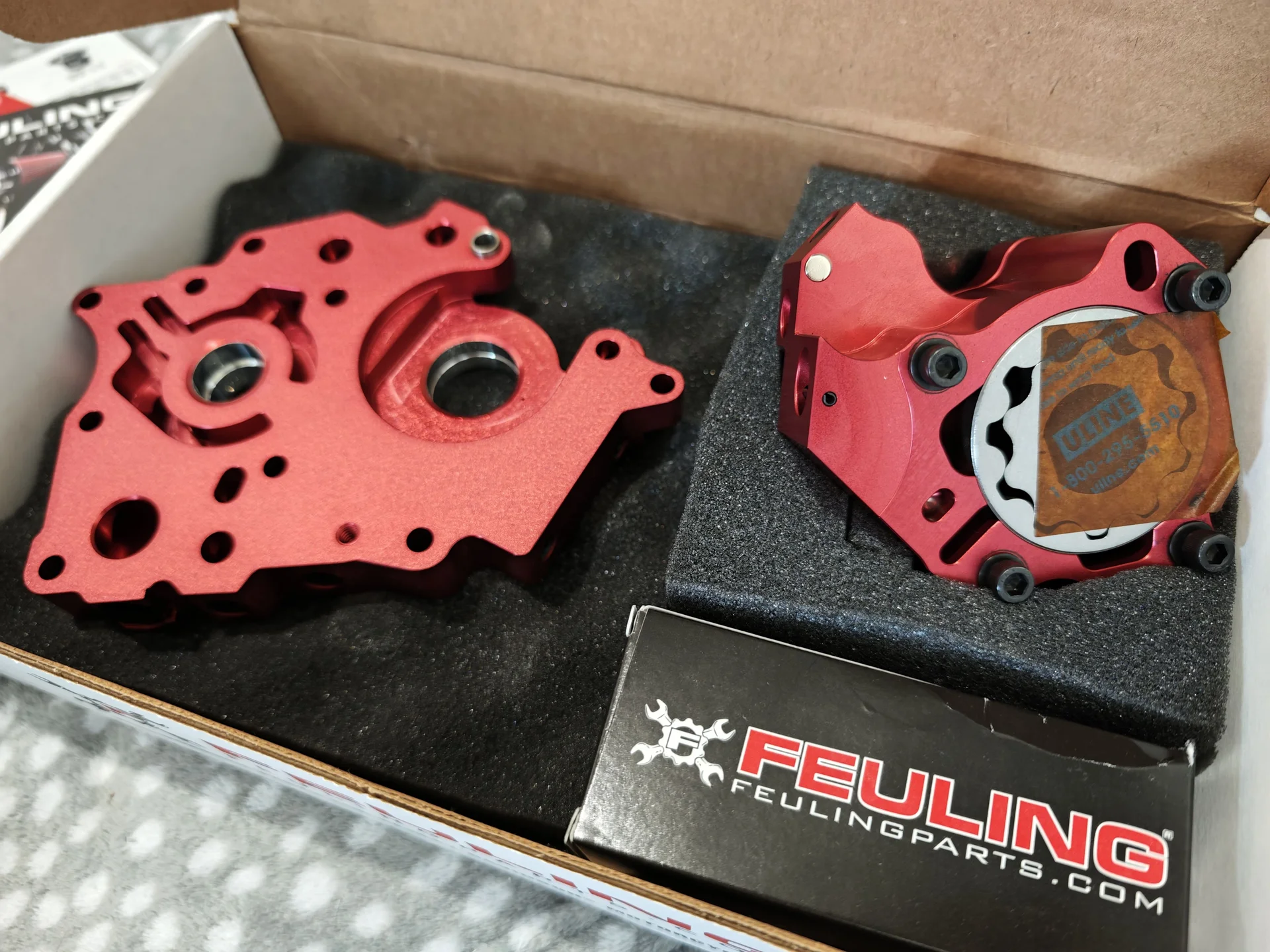 Маслонасос+плита Feuling Race M8 Oil Cooled 17+ - миниатюра 4