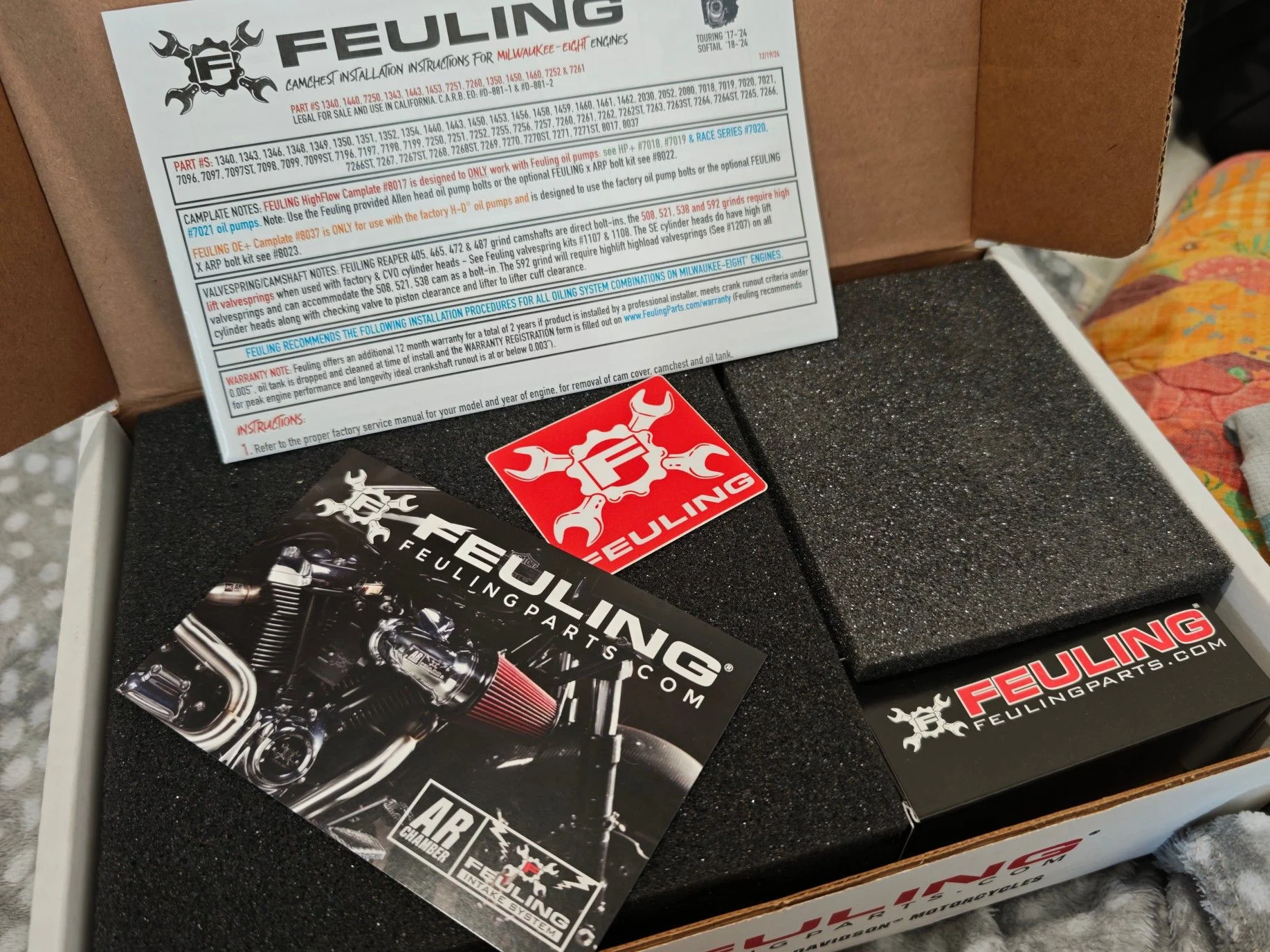 Маслонасос+плита Feuling Race M8 Oil Cooled 17+ - миниатюра 6