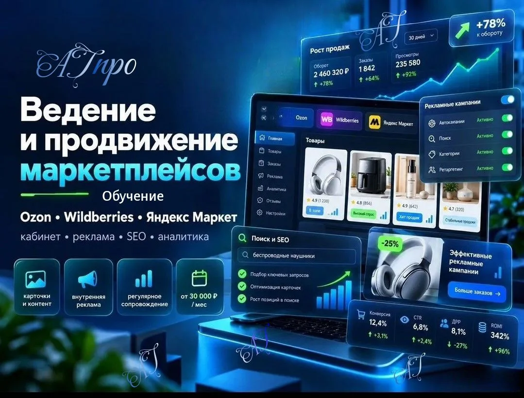 Менеджер маркетплейса, обучение, запуск, ведение - изображение 1