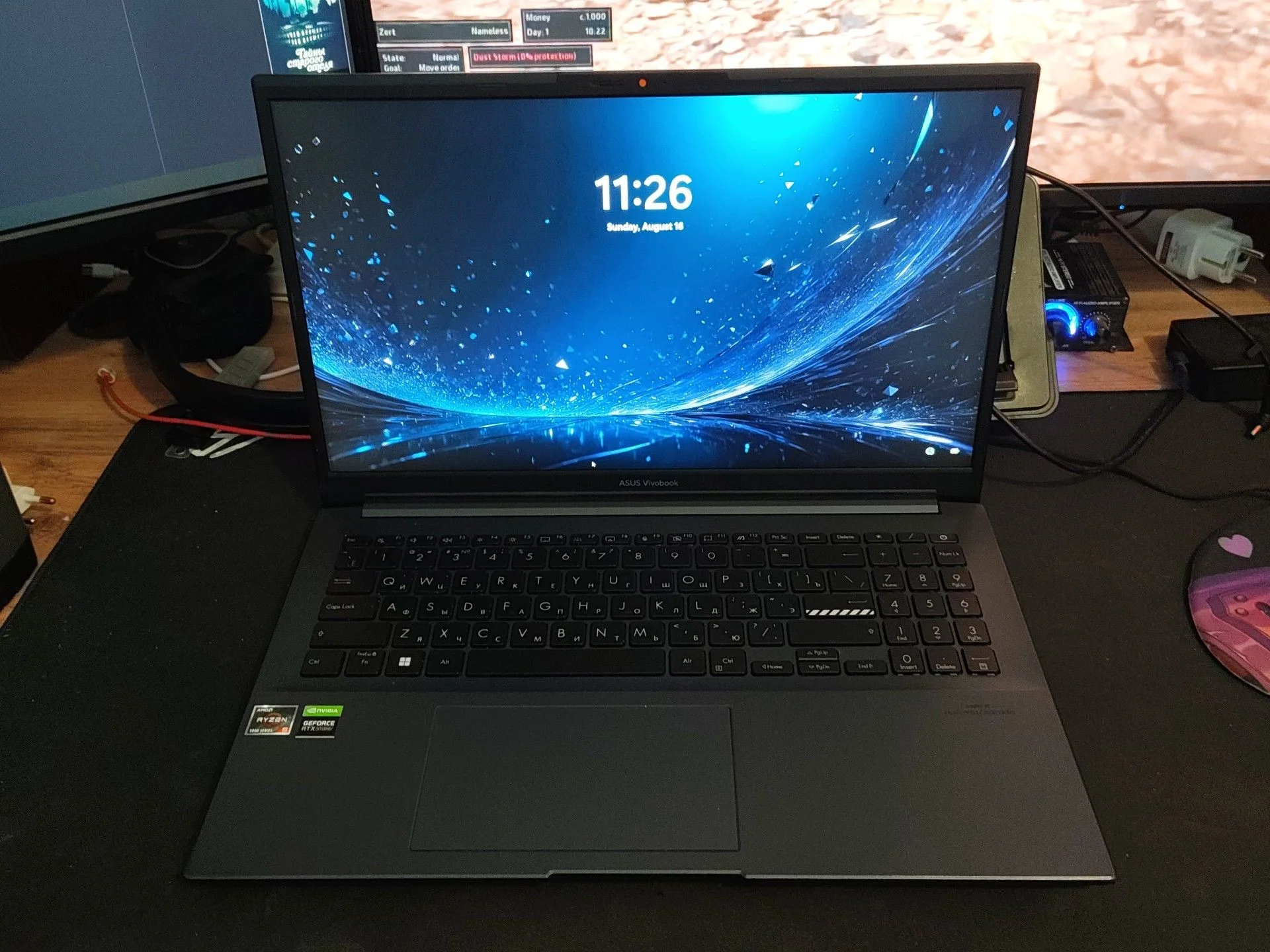 ноутбук ASUS Vivobook PRO 15 M6500Q RYZEN 5600H - миниатюра 3