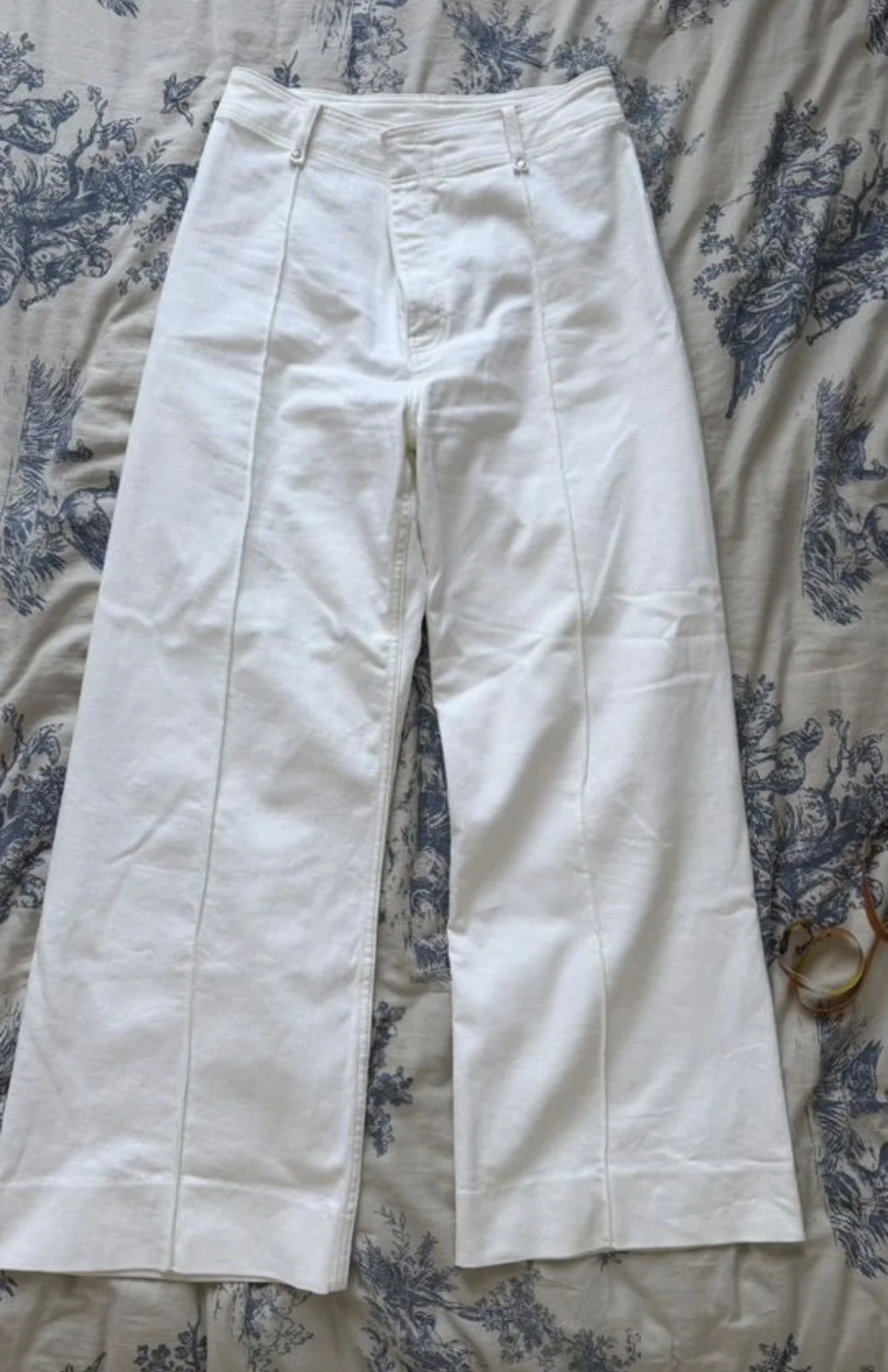 Белые джинсы Zara - миниатюра 2
