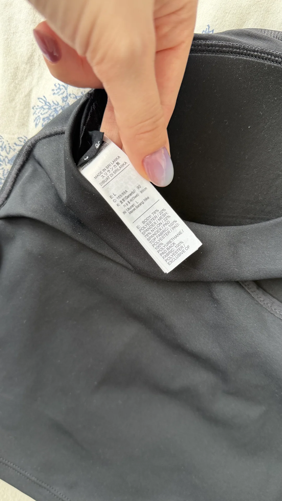 Спортивный топ майка Nike - миниатюра 6