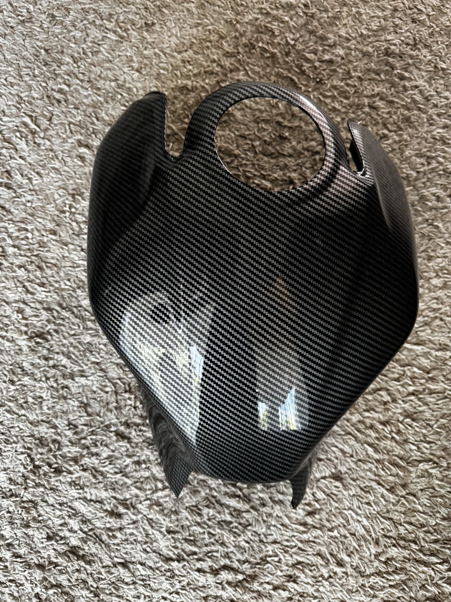Накладка карбон на бак Honda cbr650r - миниатюра 2
