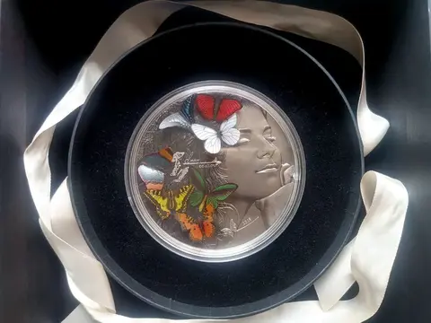 20 долларов Палау Экзотические бабочки Выпуск Мечты  DREAM EDITION Butterfly 3D Exotic Butterflies