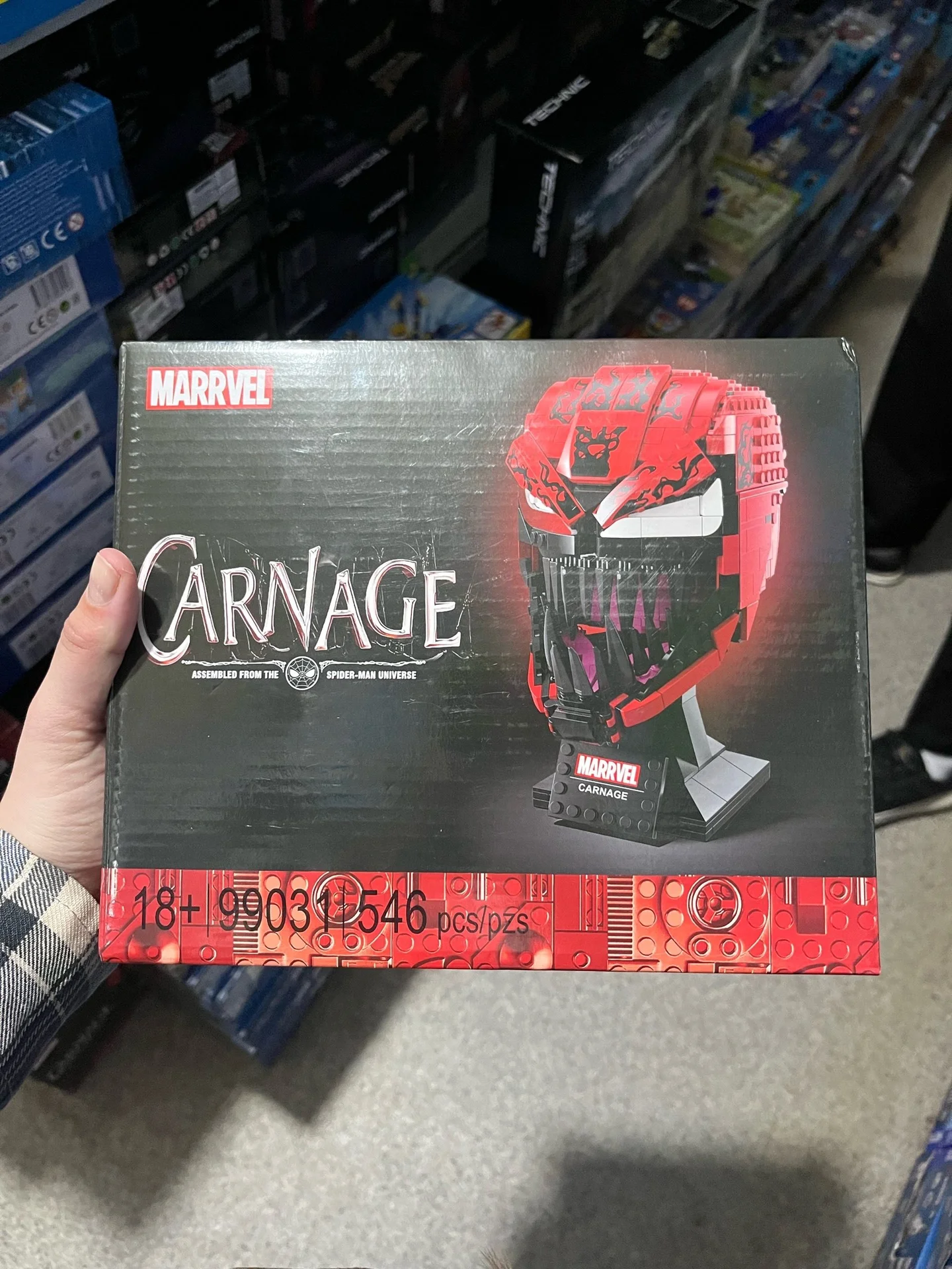 Конструктор Marvel Карнаж 546 деталей - миниатюра 2