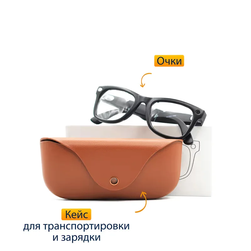 Смарт-очки MT5 Ultra (Камера + AI) - миниатюра 3