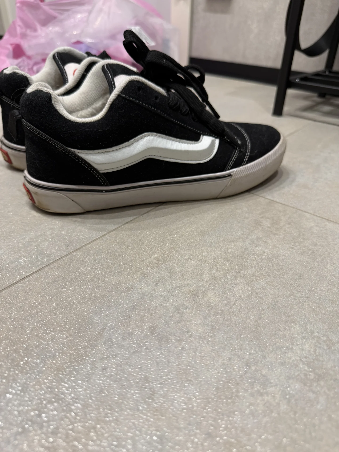 кеды кроссовки vans дутые с мехом зимние - миниатюра 4
