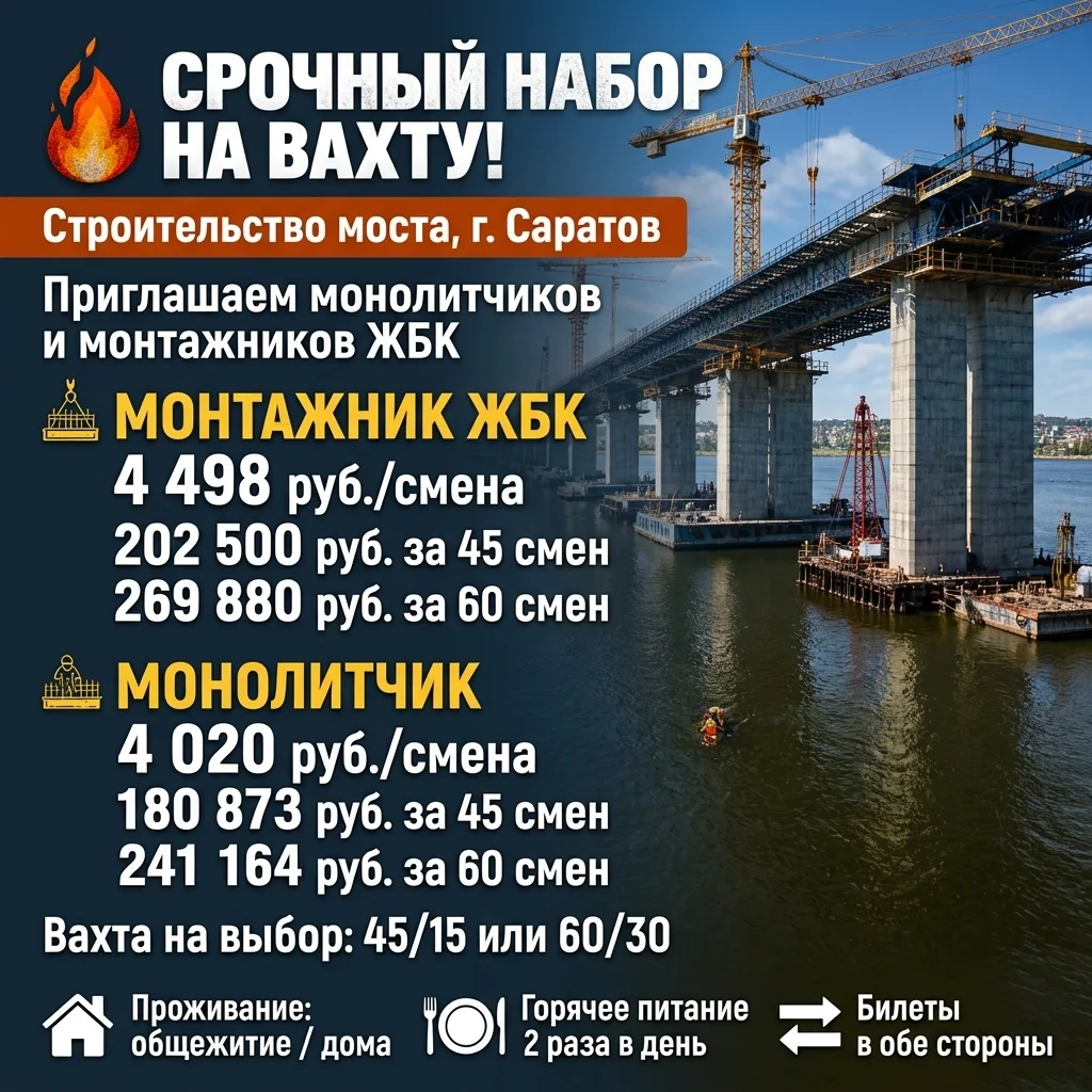 строитель Вахта 45/15 60/30 - изображение 1