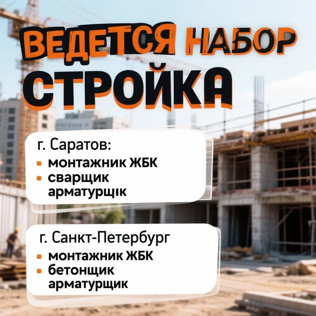 Монтажник ЖБК Вахта 45/15 60/30 - изображение 1