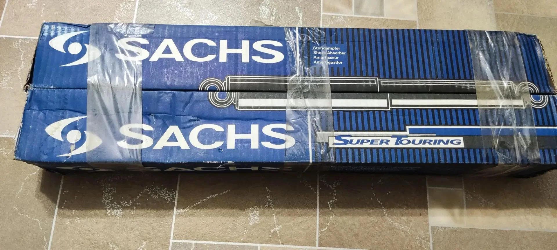 Амортизаторы Sachs 105807 задние масляные амортизаторы (двухтрубные)