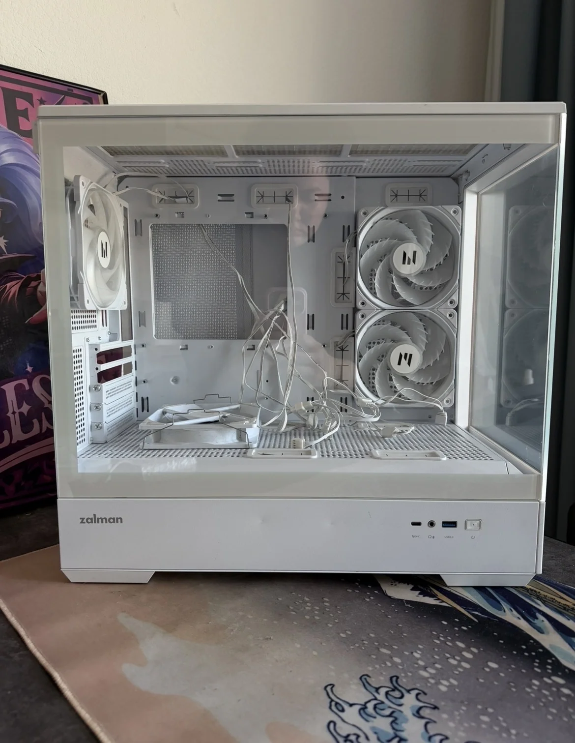 Корпус ZALMAN P30 V2 white - миниатюра 2