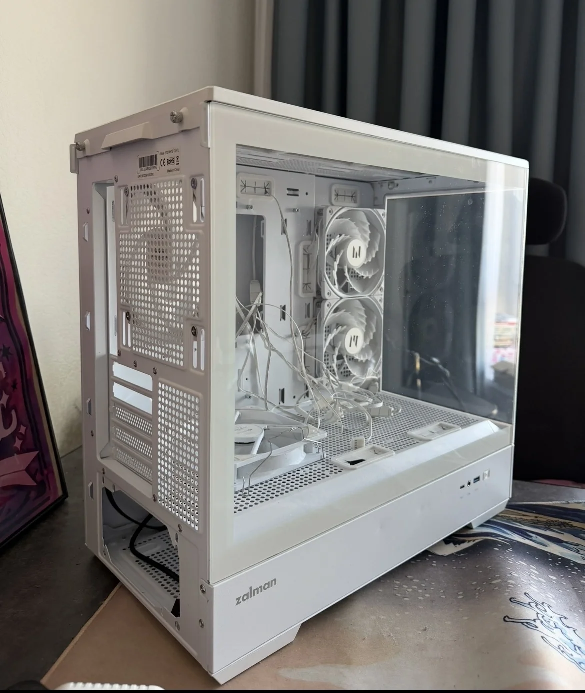 Корпус ZALMAN P30 V2 white - миниатюра 3