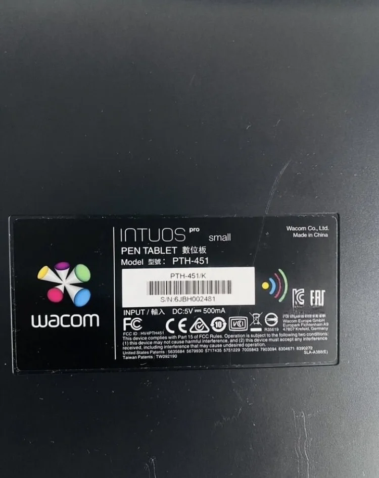 Графический планшет wacom intuos pro s - миниатюра 10