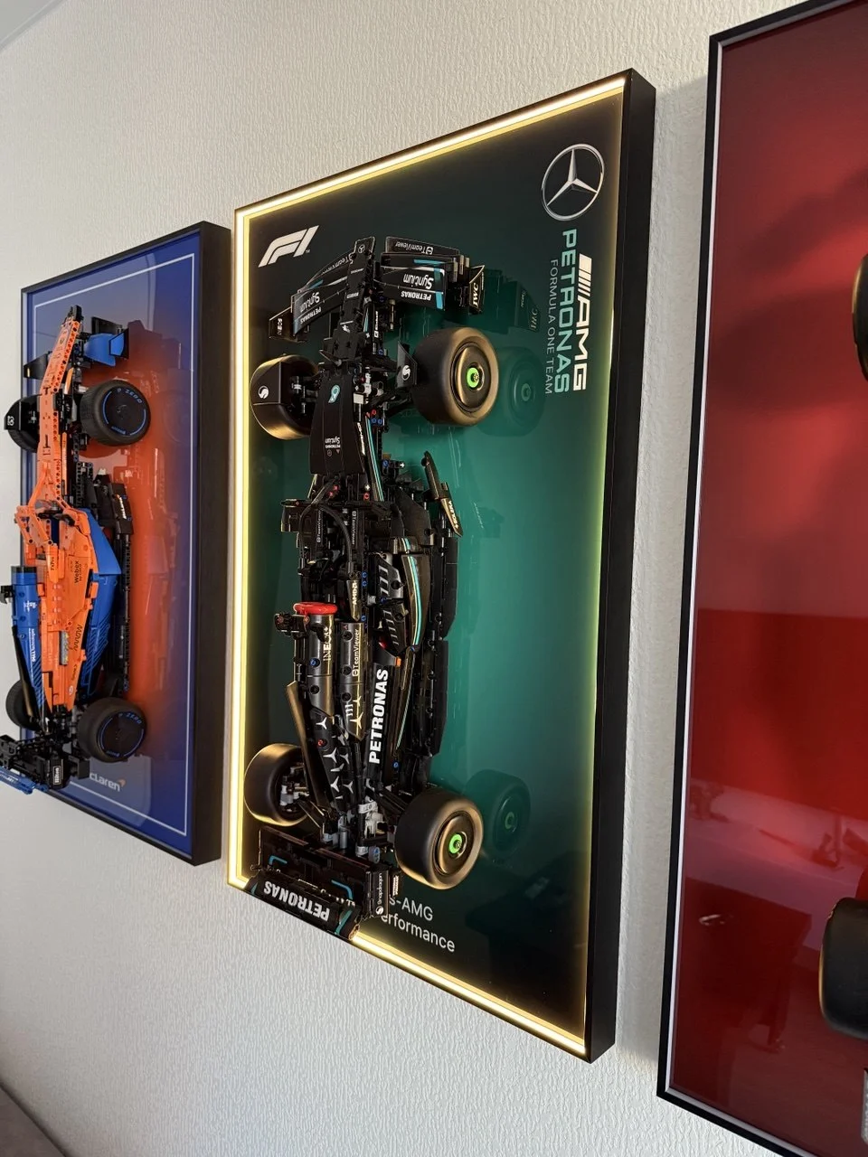 Рамка дисплей для Lego Technic Mercedes F1 42171 - миниатюра 5