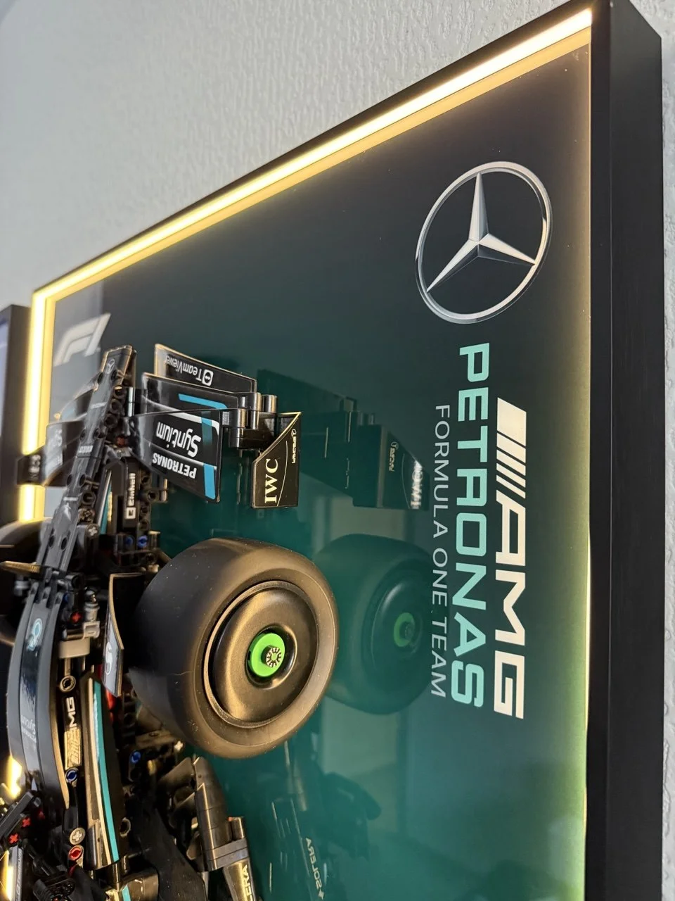 Рамка дисплей для Lego Technic Mercedes F1 42171 - миниатюра 6
