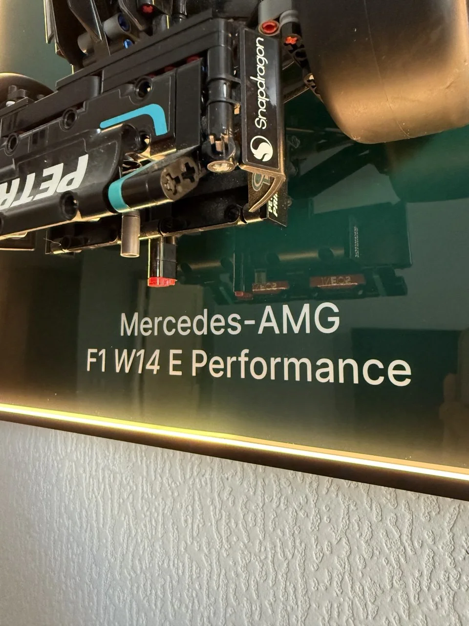 Рамка дисплей для Lego Technic Mercedes F1 42171 - миниатюра 7