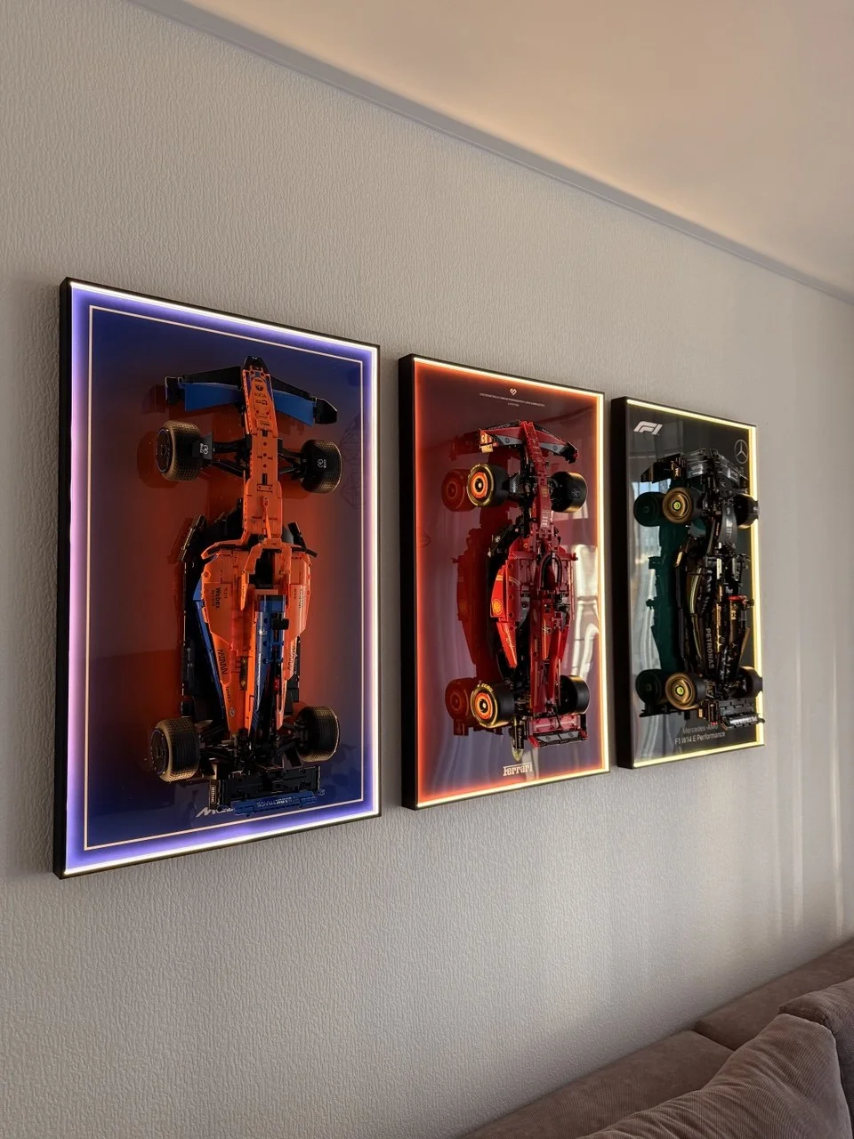 Рамка дисплей для Lego Technic Ferrari F1 42207 - миниатюра 3