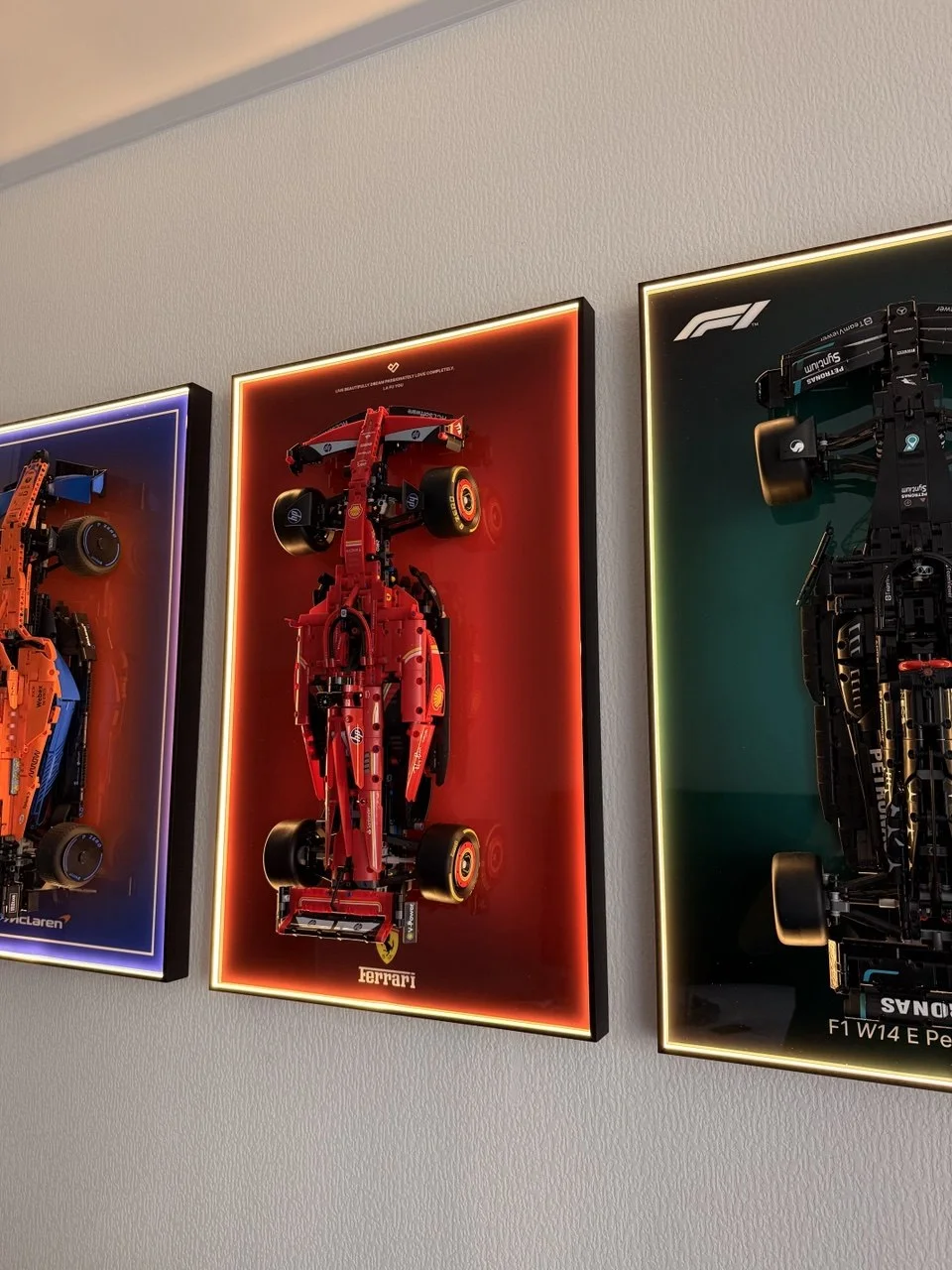 Рамка дисплей для Lego Technic Ferrari F1 42207 - миниатюра 4