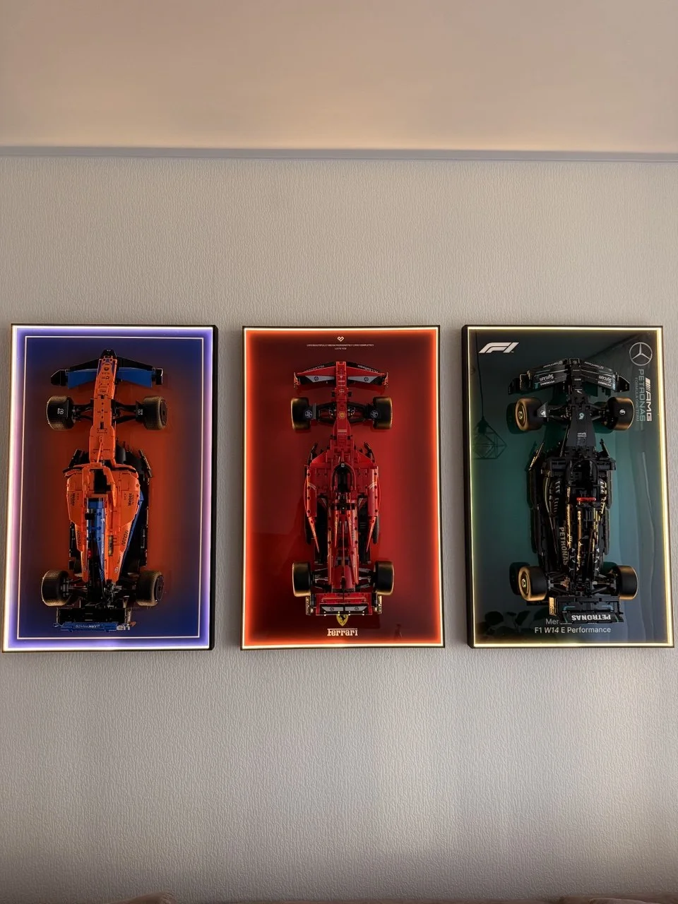 Рамка дисплей для Lego Technic Ferrari F1 42207 - миниатюра 5