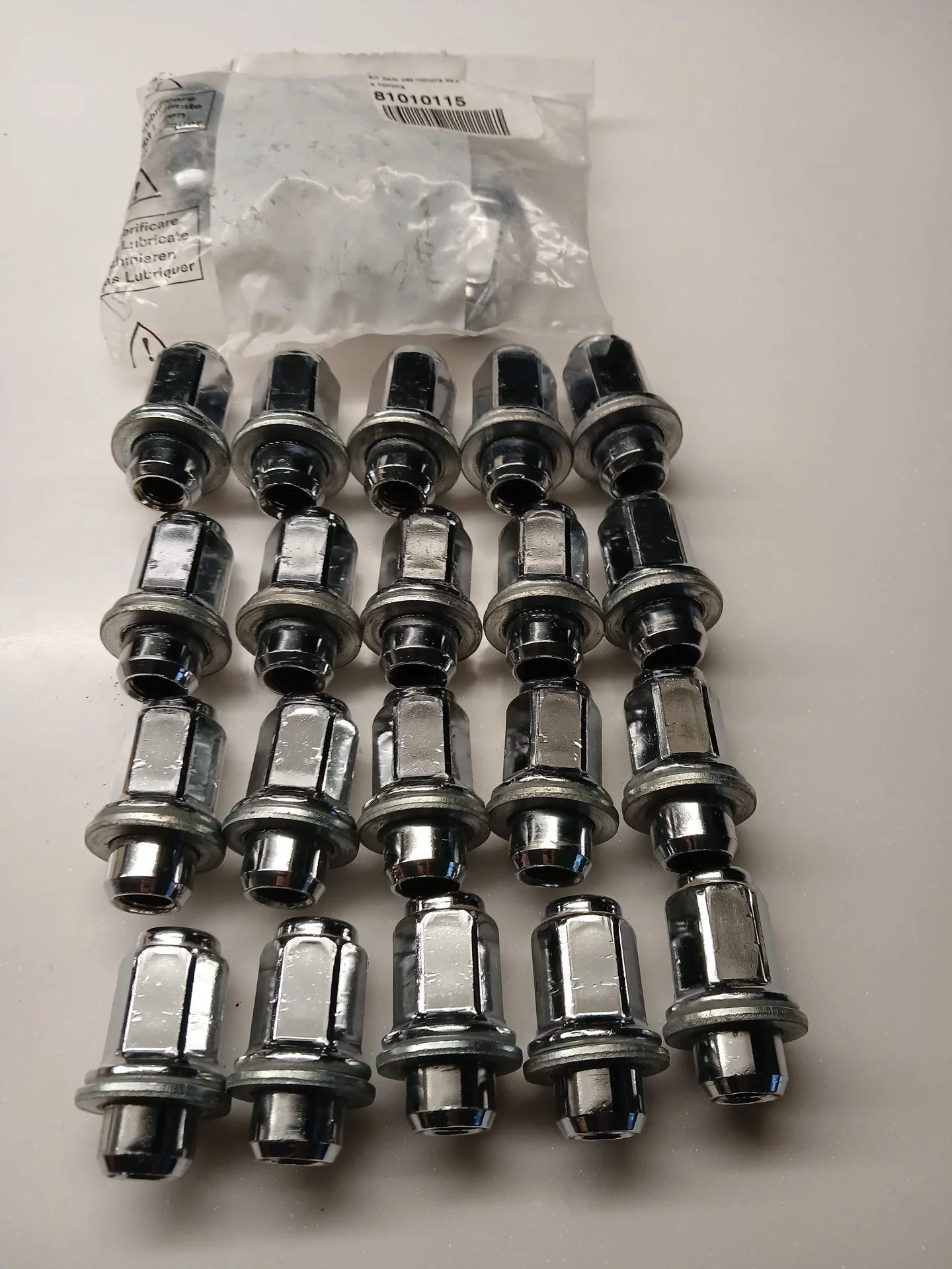 Гайка колесная М 12x1.5 Хром - миниатюра 2