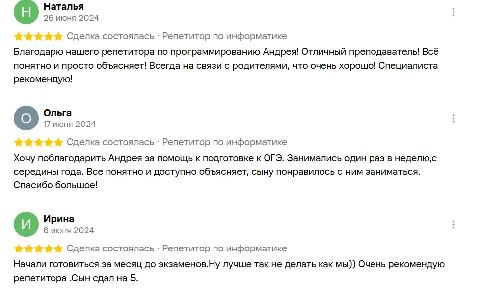 Репетитор по информатике - миниатюра 3
