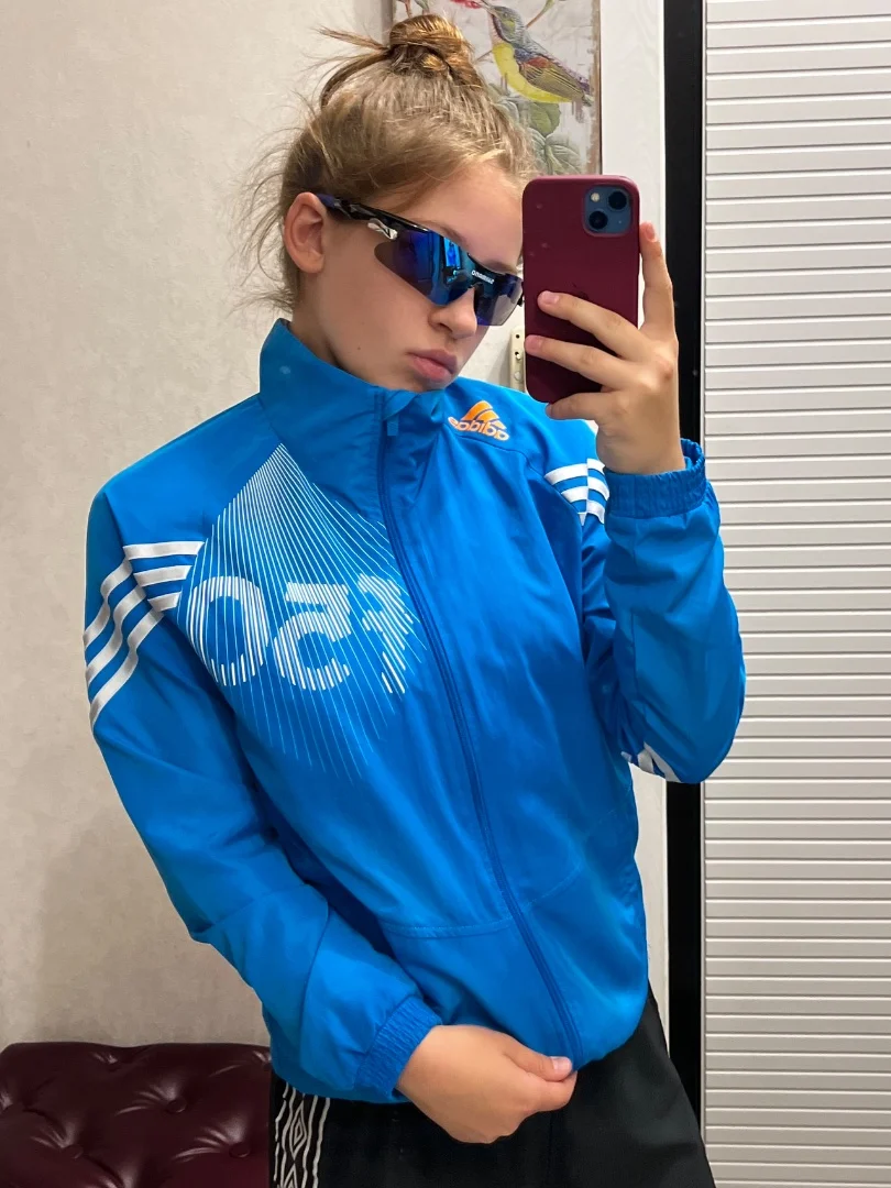 Ветровка adidas | спортивный винтаж - миниатюра 3