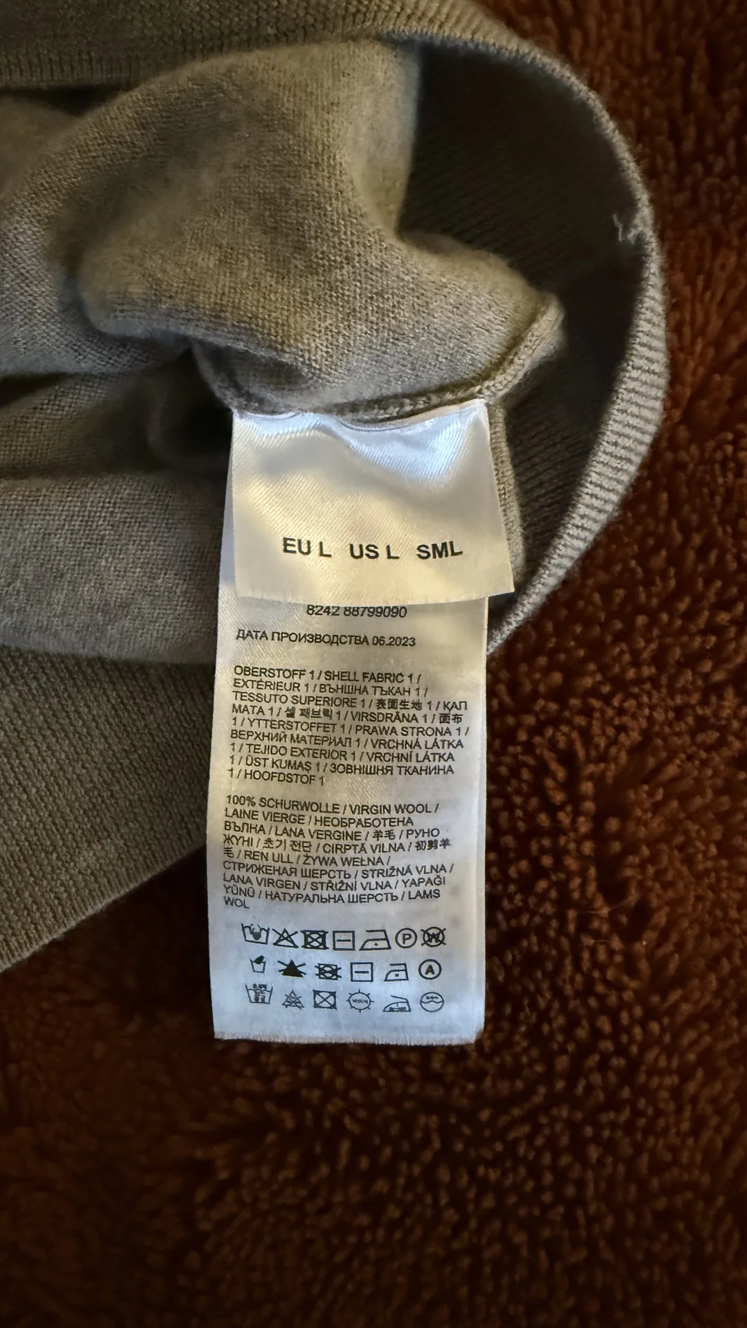Кофта серая bogner - миниатюра 5