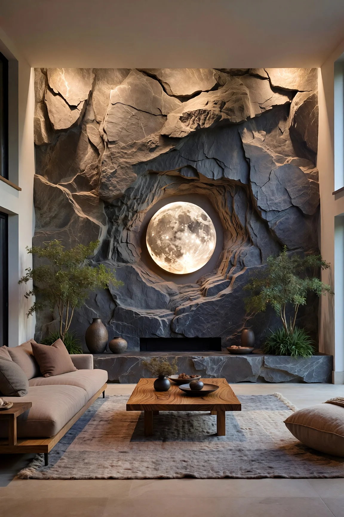 Имитация скалы из арт-бетона — декоративные скалы - изображение 1